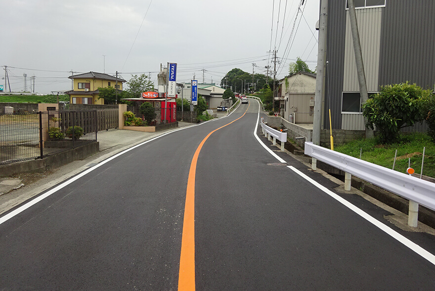 石橋組 市道吉田岩崎蒲原線道路維持（舗装）工事