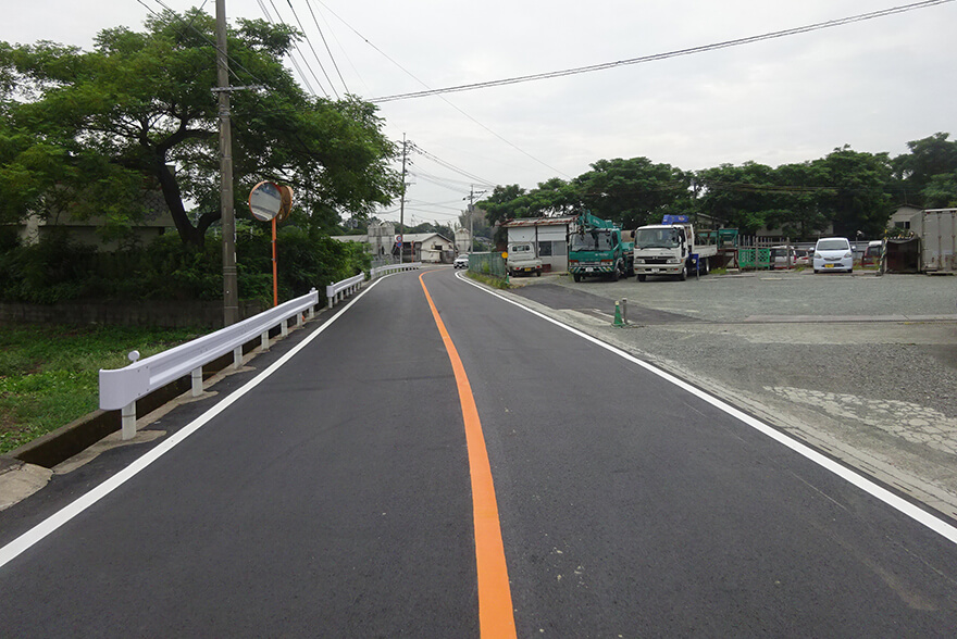 石橋組 市道吉田岩崎蒲原線道路維持（舗装）工事