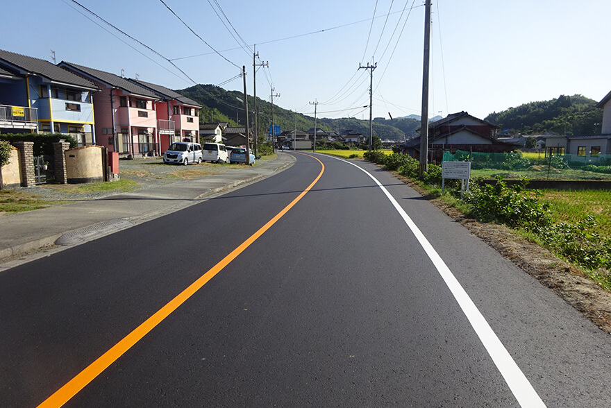 石橋組 市道柳島線外道路維持（舗装）工事