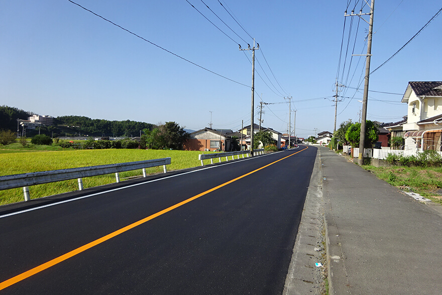 石橋組 市道柳島線外道路維持（舗装）工事